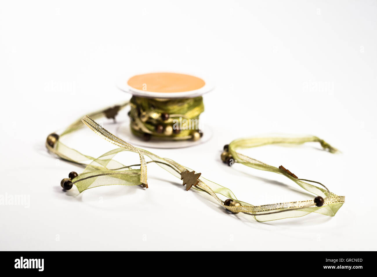 Geschenkband- Verpackung Stock Photo