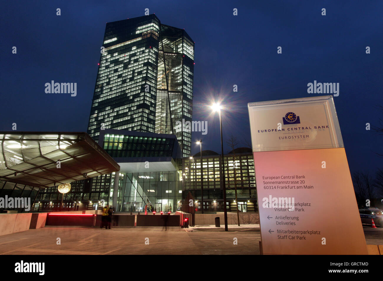 Seat of the european central bank hi-res stock photography and images ...