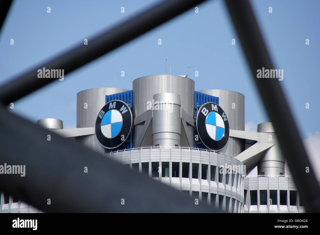 Headquarters Of The Automaker Bmw In Munich Stock Photo