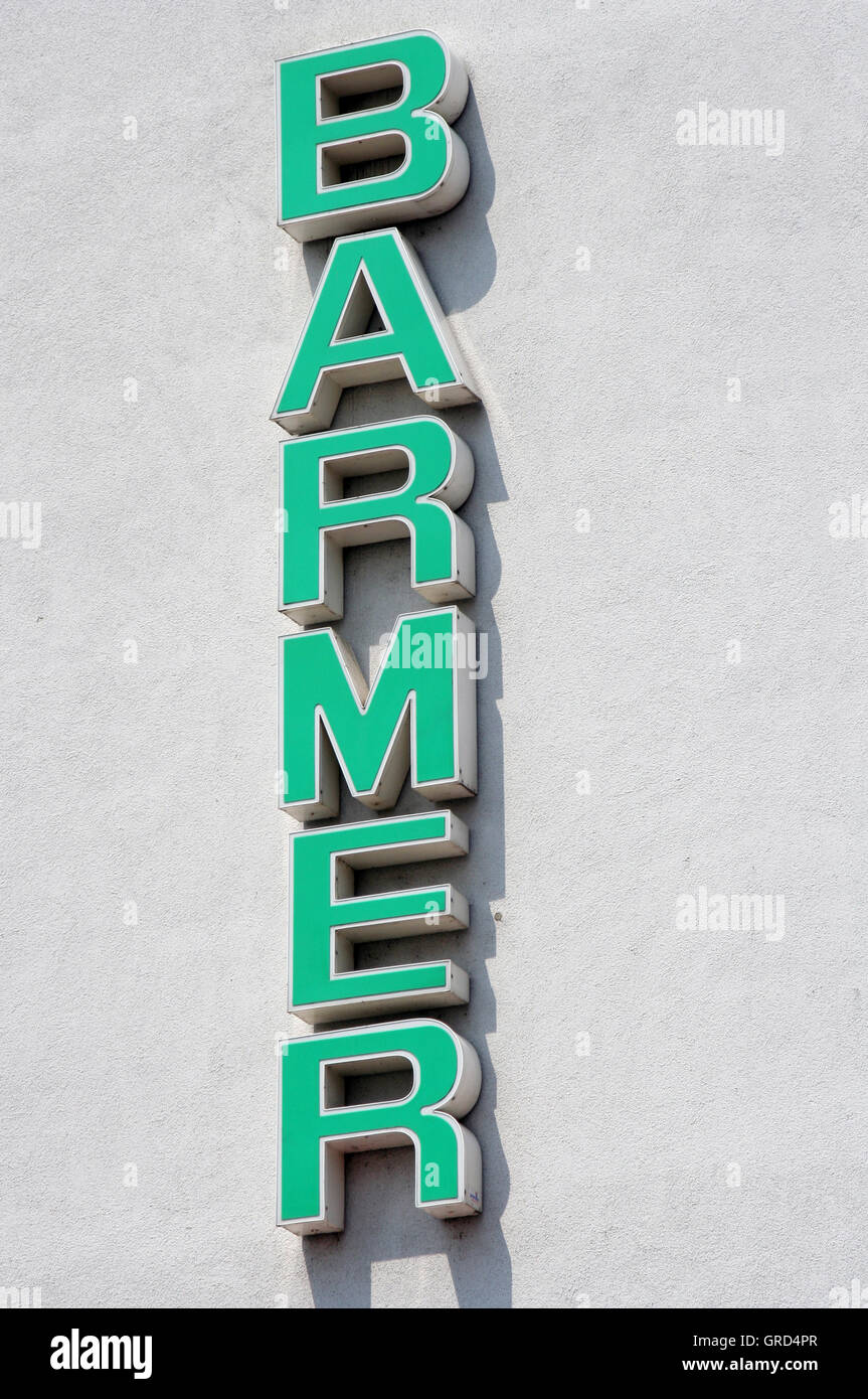 Corporate Barmer Health Insurance Stock Photo Alamy