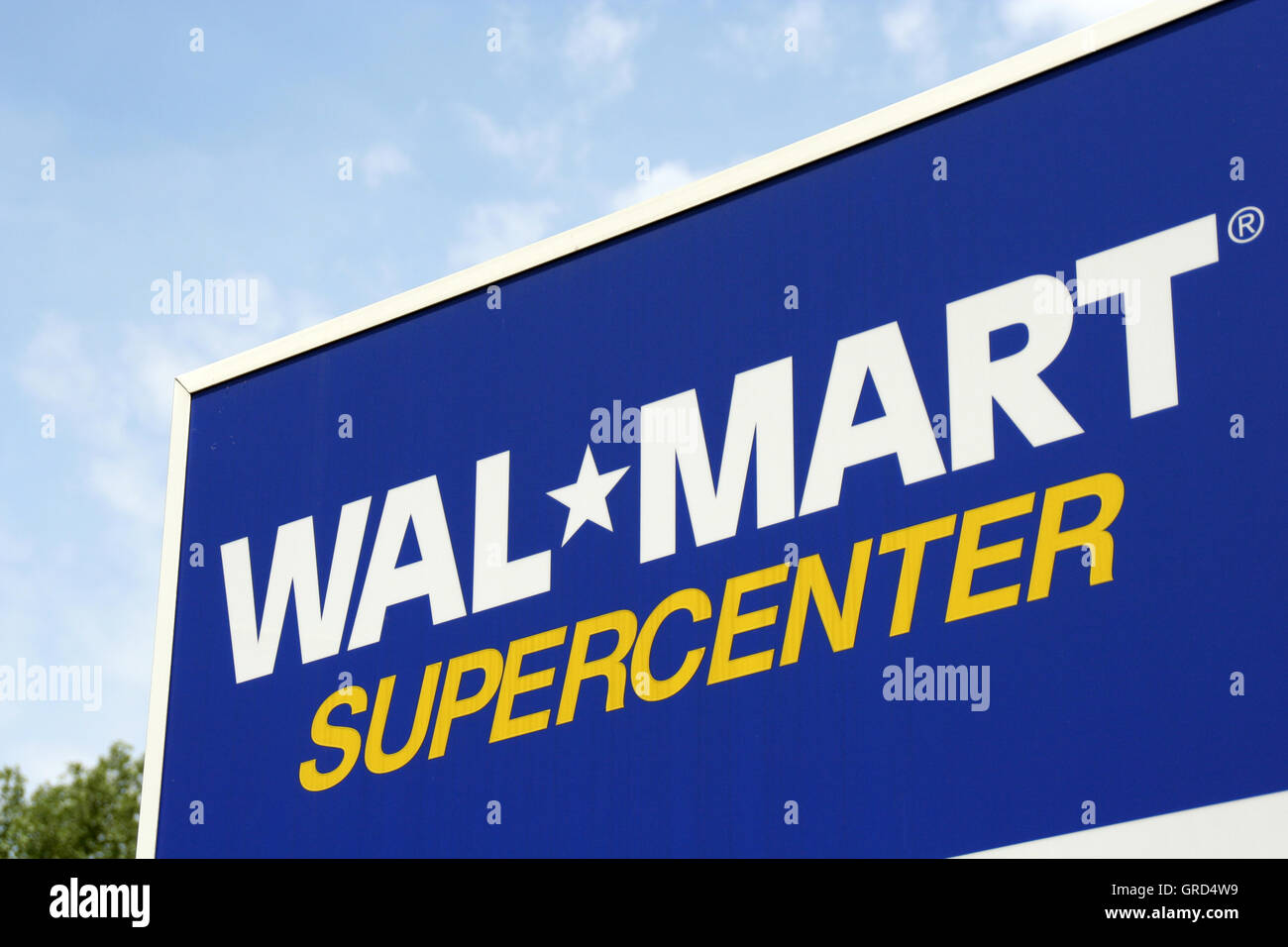Logo Wal Mart Stock Photo Alamy