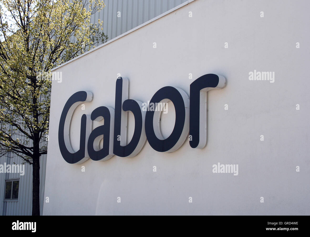 Logo Gabor Shoes Stock Photo - Alamy