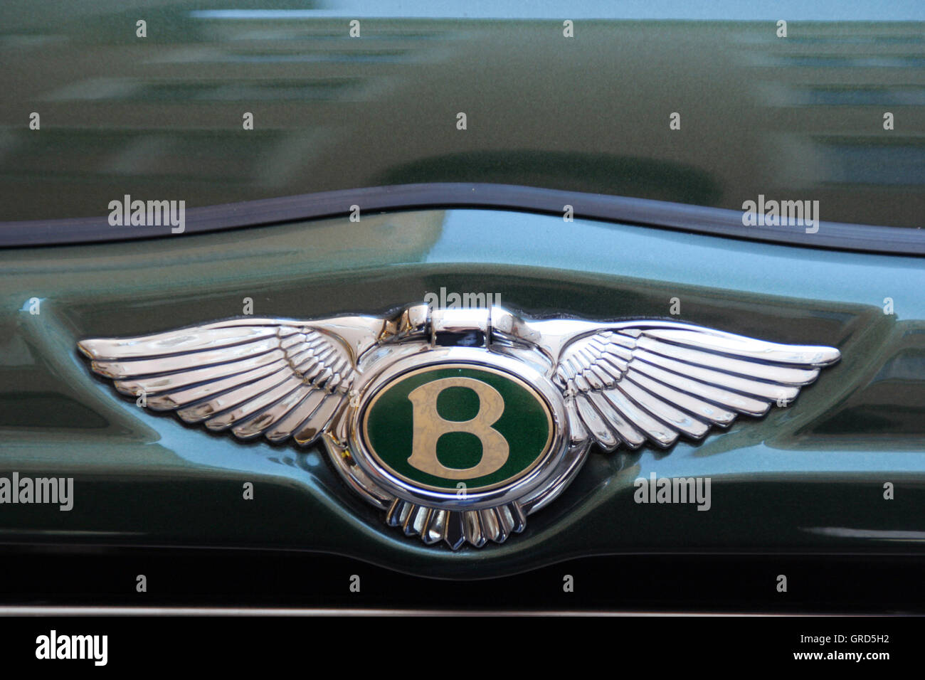 Logo Of Car Manufacturer Bentley Stock Photo