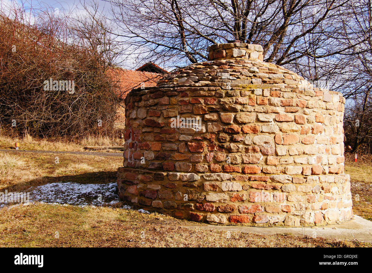 Eisenberg, Palatinate, Former Roman Settlement Stock Photo