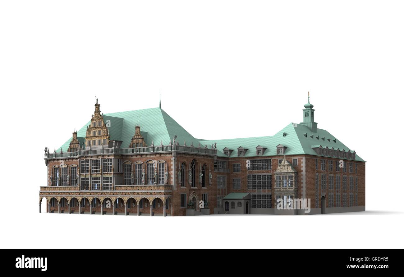 Bremen City Hall 3 Stock Photo Alamy