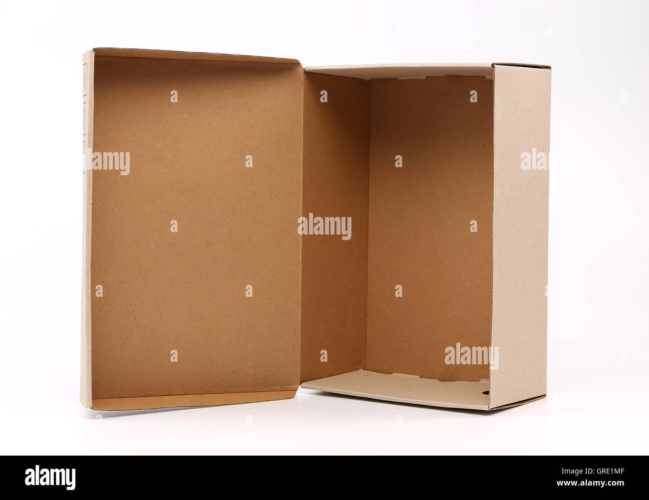 nice cardboard shoe box Stock Photo