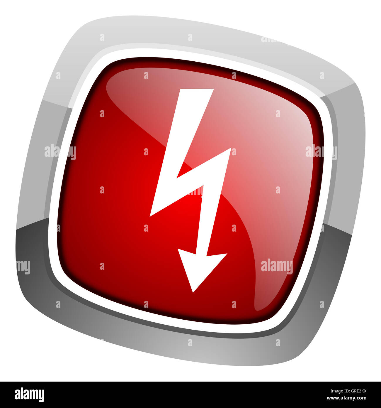 lightning icon Stock Photo