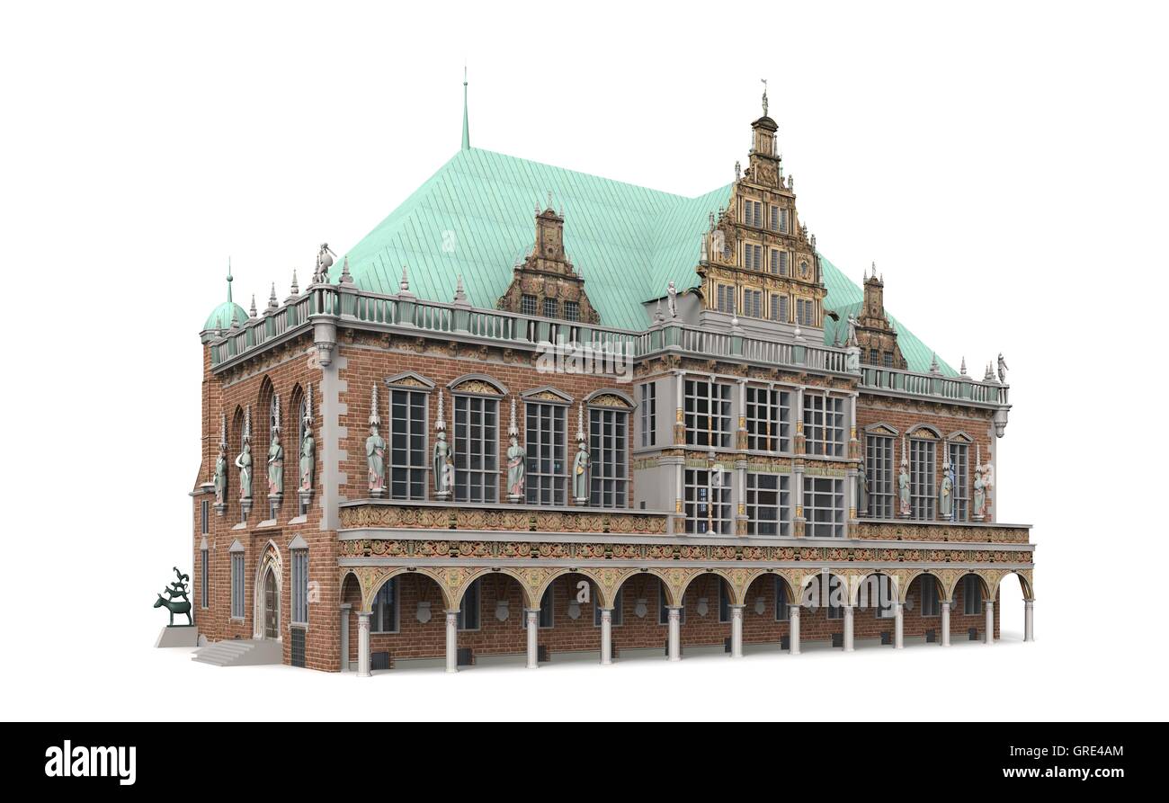 Bremen City Hall 4 Stock Photo Alamy