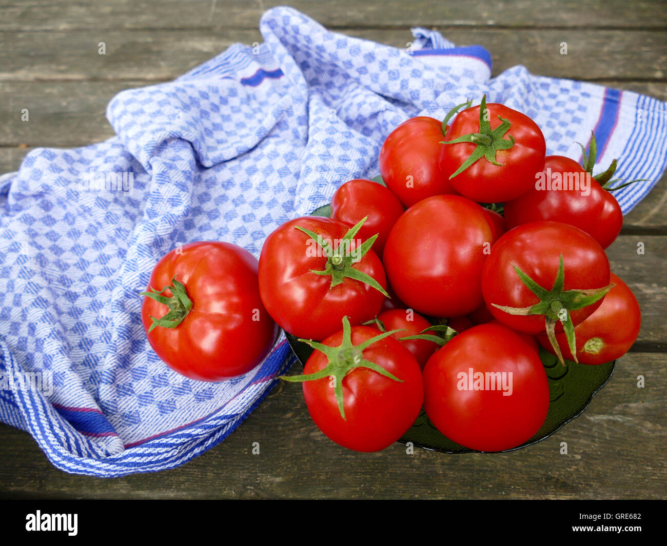 Red Tomatoes Stock Photo