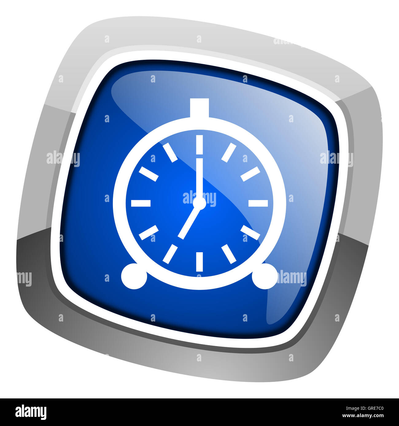 alarm clock icon Stock Photo Alamy