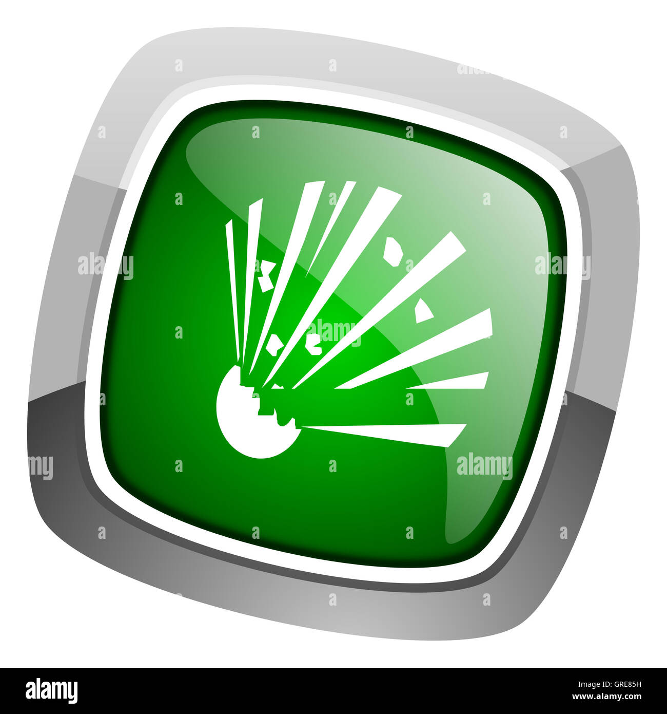 bomb icon Stock Photo