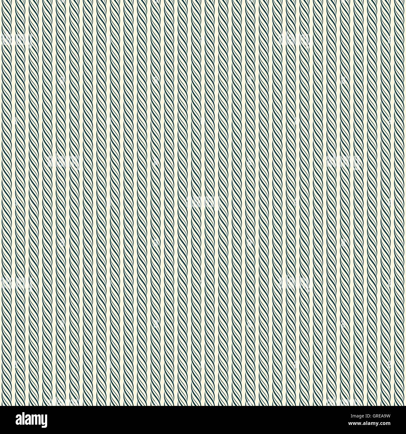 Rope seamless pattern Stock Vector