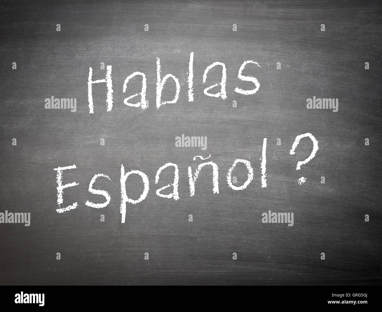 Spanish classroom blackboard hi-res stock photography and images - Alamy