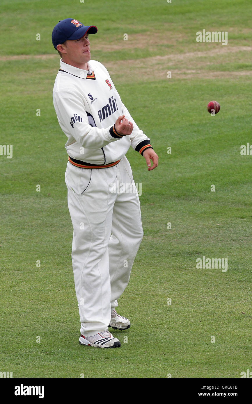 Tom Craddock of Essex - Essex vs Sri Lanka - Tourist Match Cricket at the Ford County Ground, Chelmsford - 12/06/11 Stock Photo