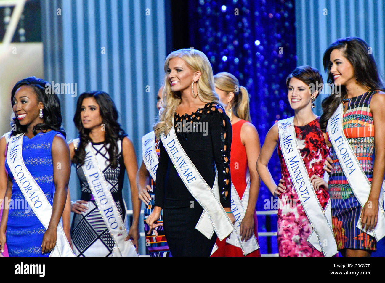 Atlantic City, New Jersey, USA. 7th Sep, 2016. Miss Delaware, AMANDA