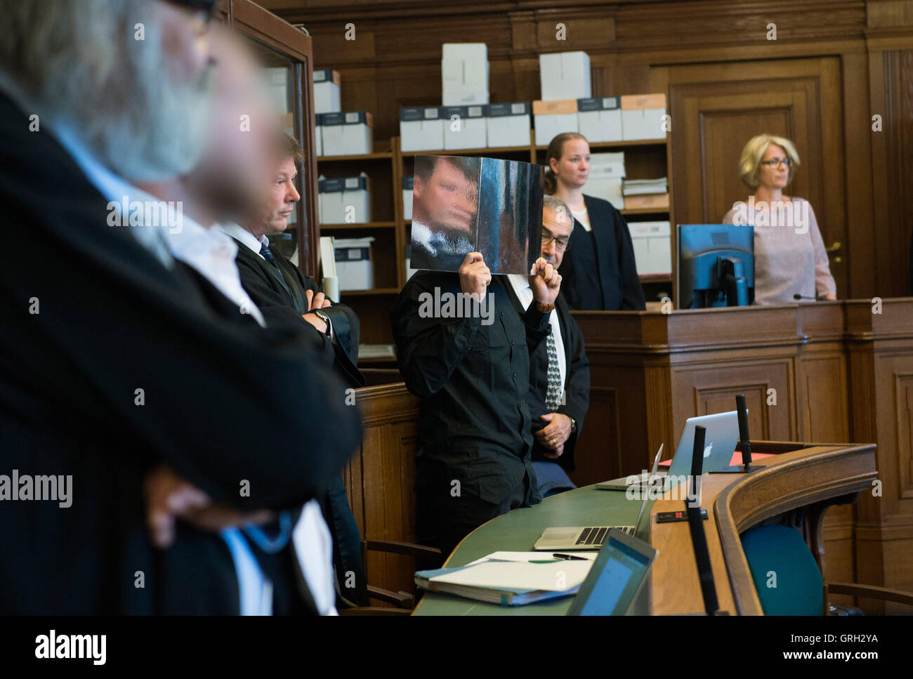 Berlin, Germany. 8th Sep, 2016. PHOTO REPITITION WITH ADDED NAMES OF