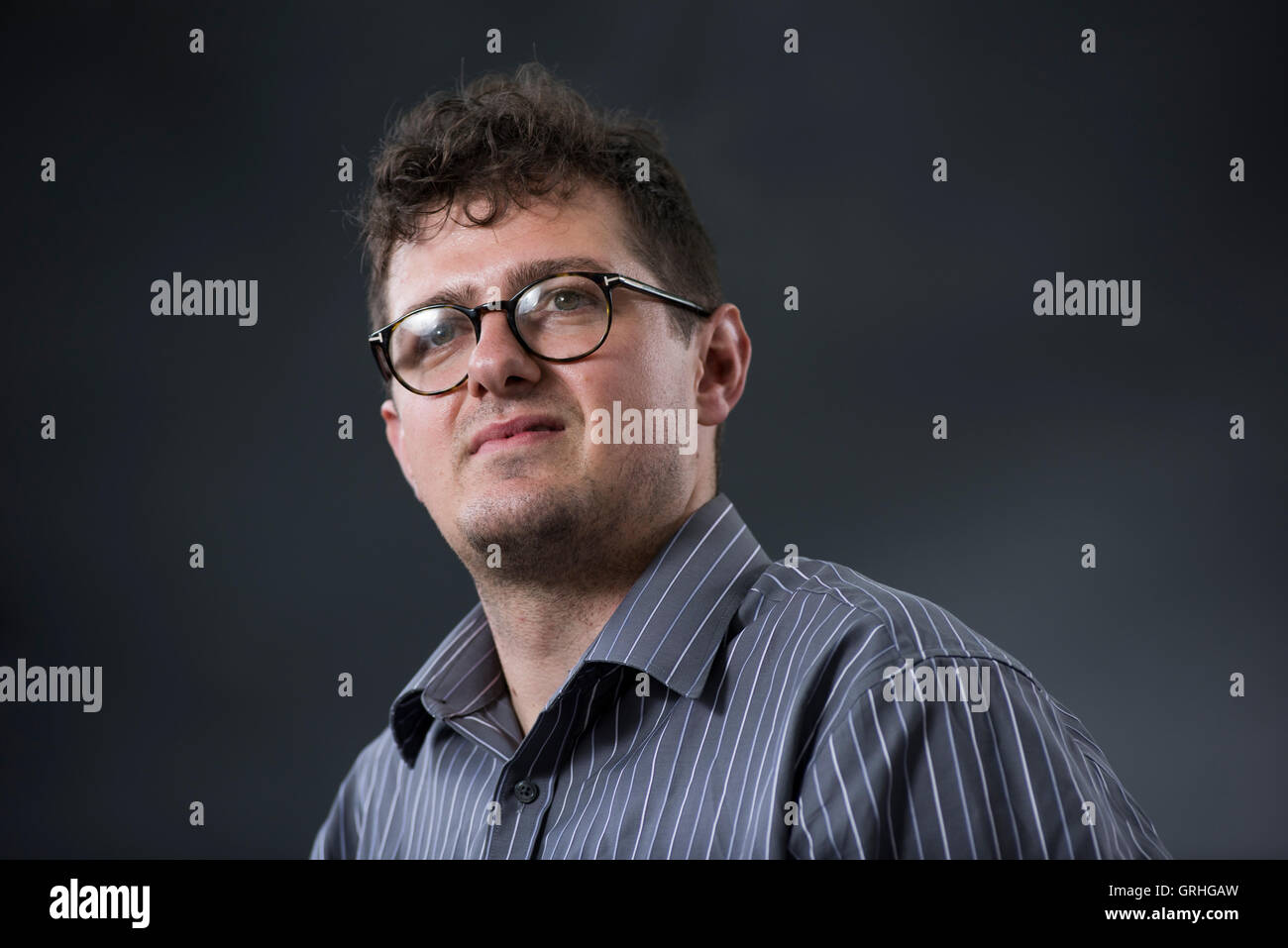 Editor and PHD student of Arabic student Raphael Cormack. Stock Photo