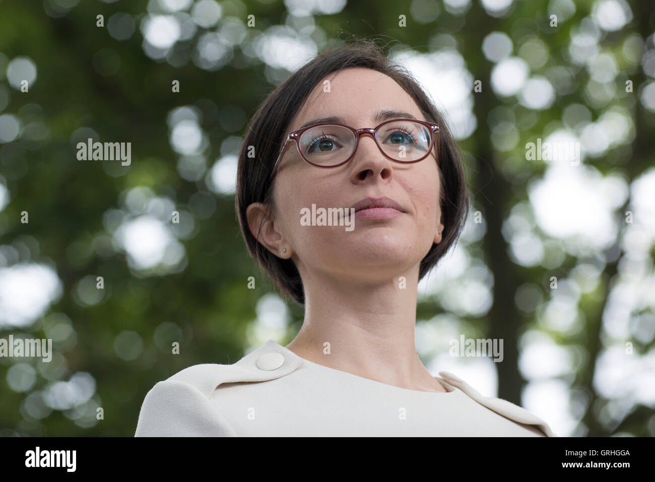 Author and activist Kat Banyard. Stock Photo