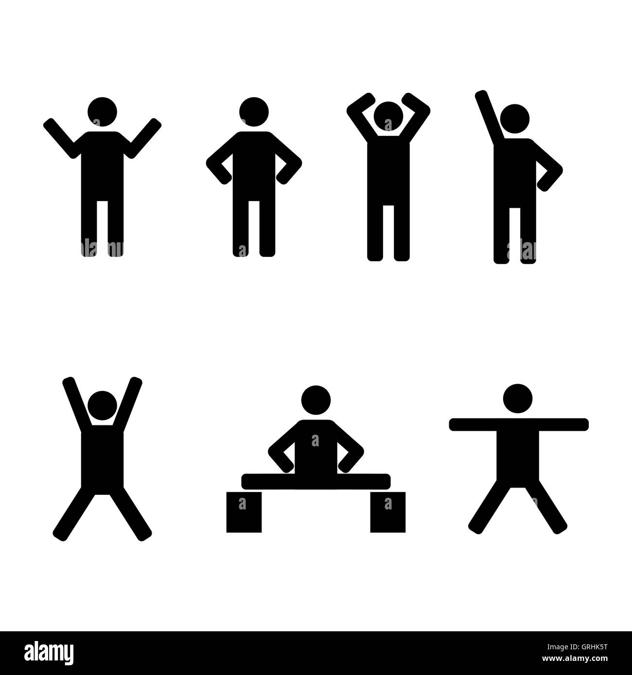 Free: Body, man, normal, person, standing, stick figure, stickman icon 