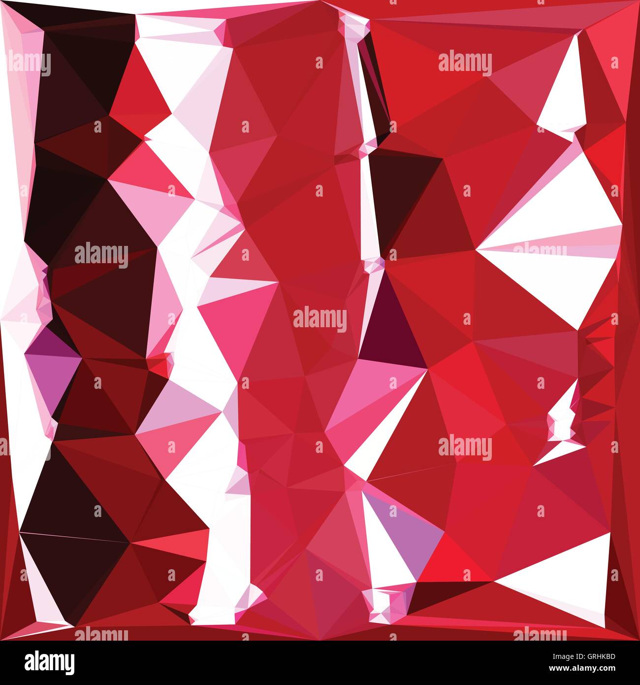 Barn Red Abstract Low Polygon Background Stock Vector Image & Art - Alamy