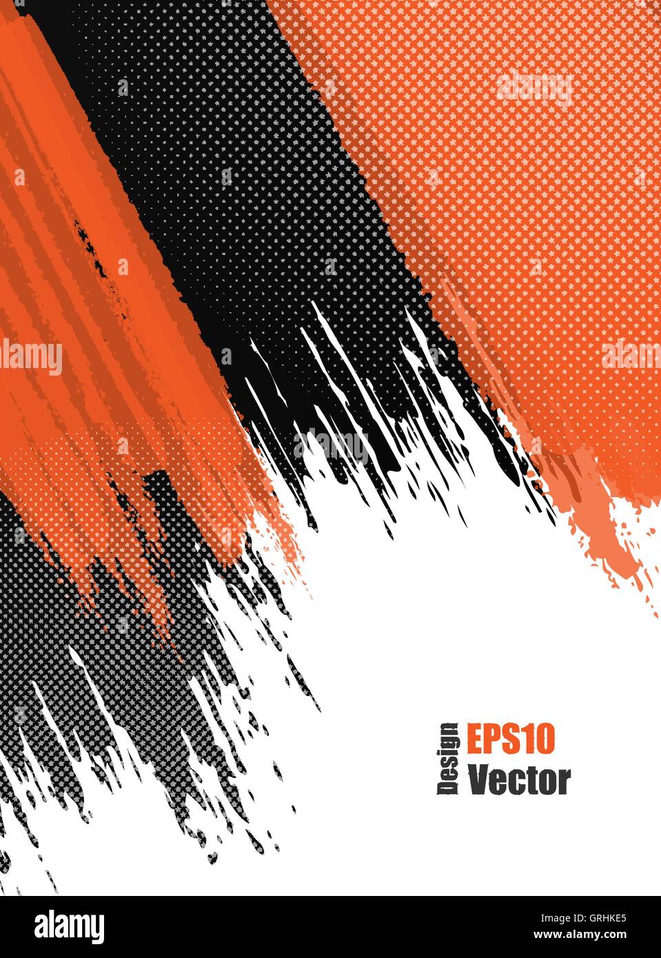 grungy vector design Stock Vector