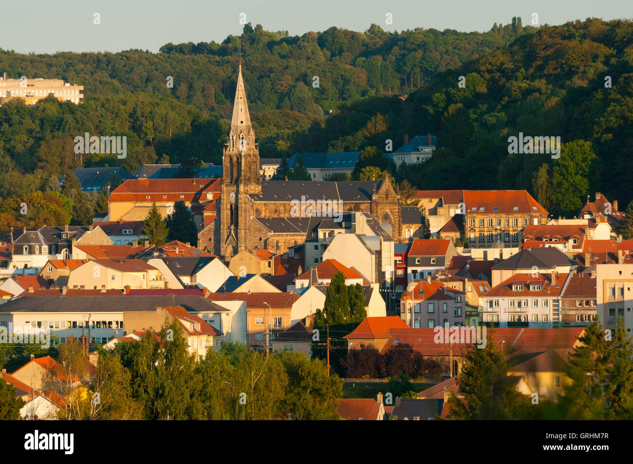 Moselle (57), ville de Forbach  // France, Moselle (57), Forbach town Stock Photo