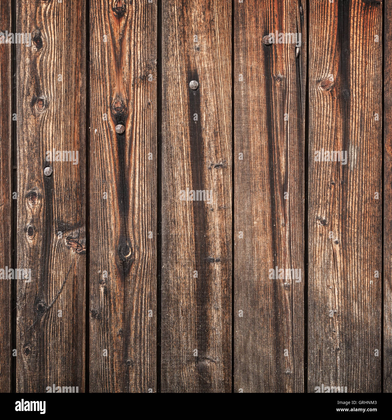 Old dark brown wooden wall background photo texture Stock Photo Alamy