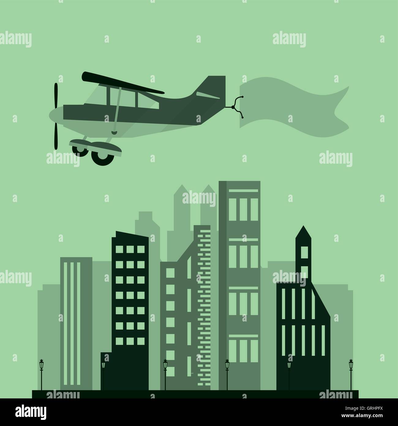 Plane Advertising Stock Photos Plane Advertising Stock Images
