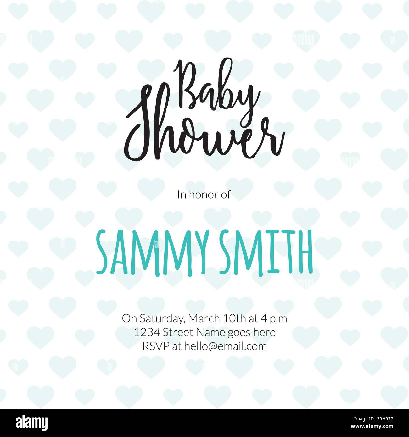 baby-shower-card-stock-vector-image-art-alamy