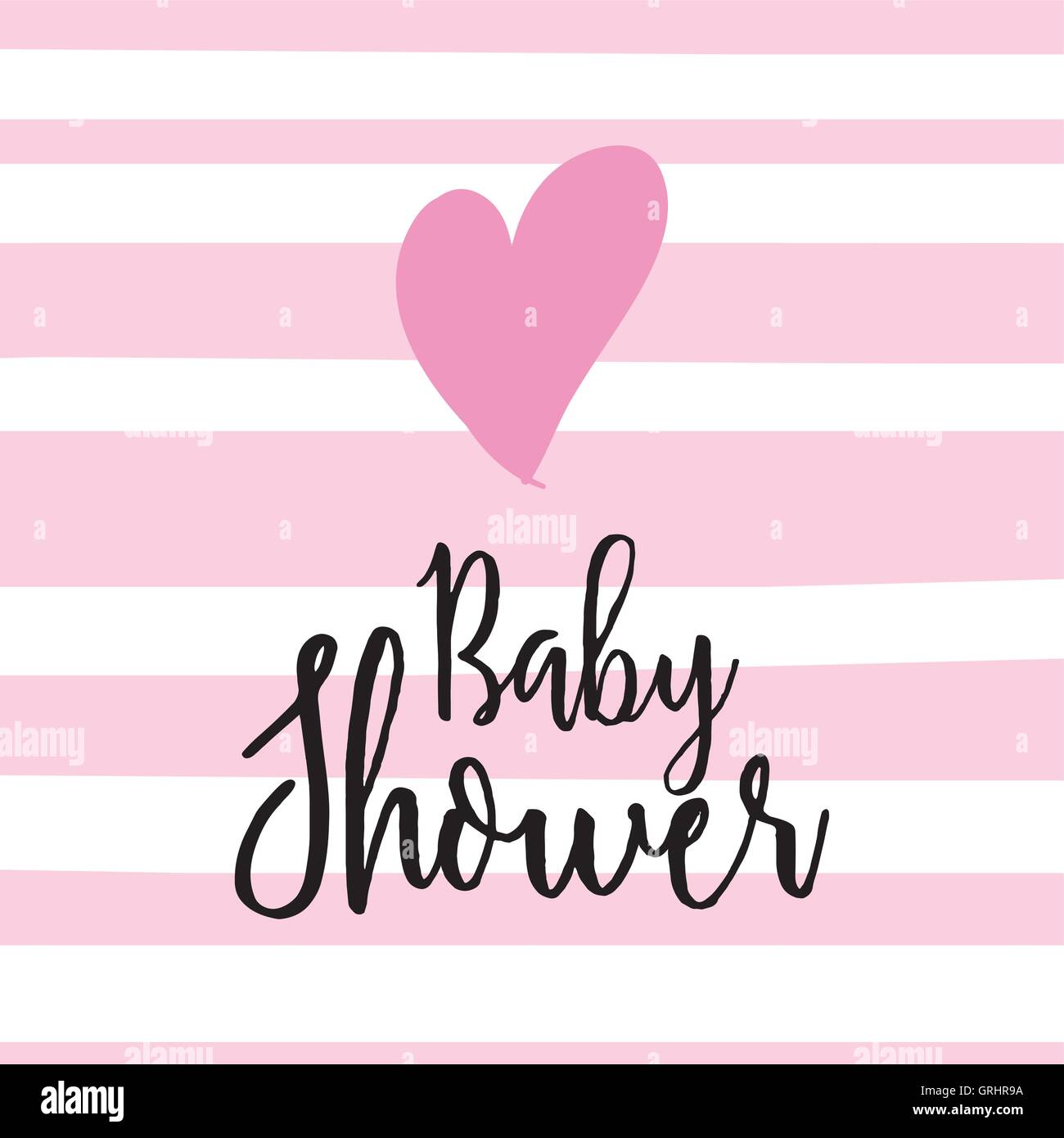 Baby Shower card Stock Vector Image & Art Alamy
