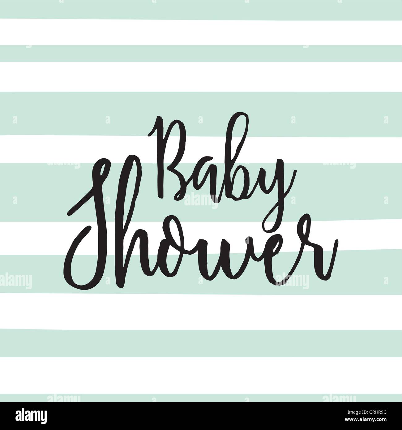 Baby Shower card Stock Vector Image & Art Alamy