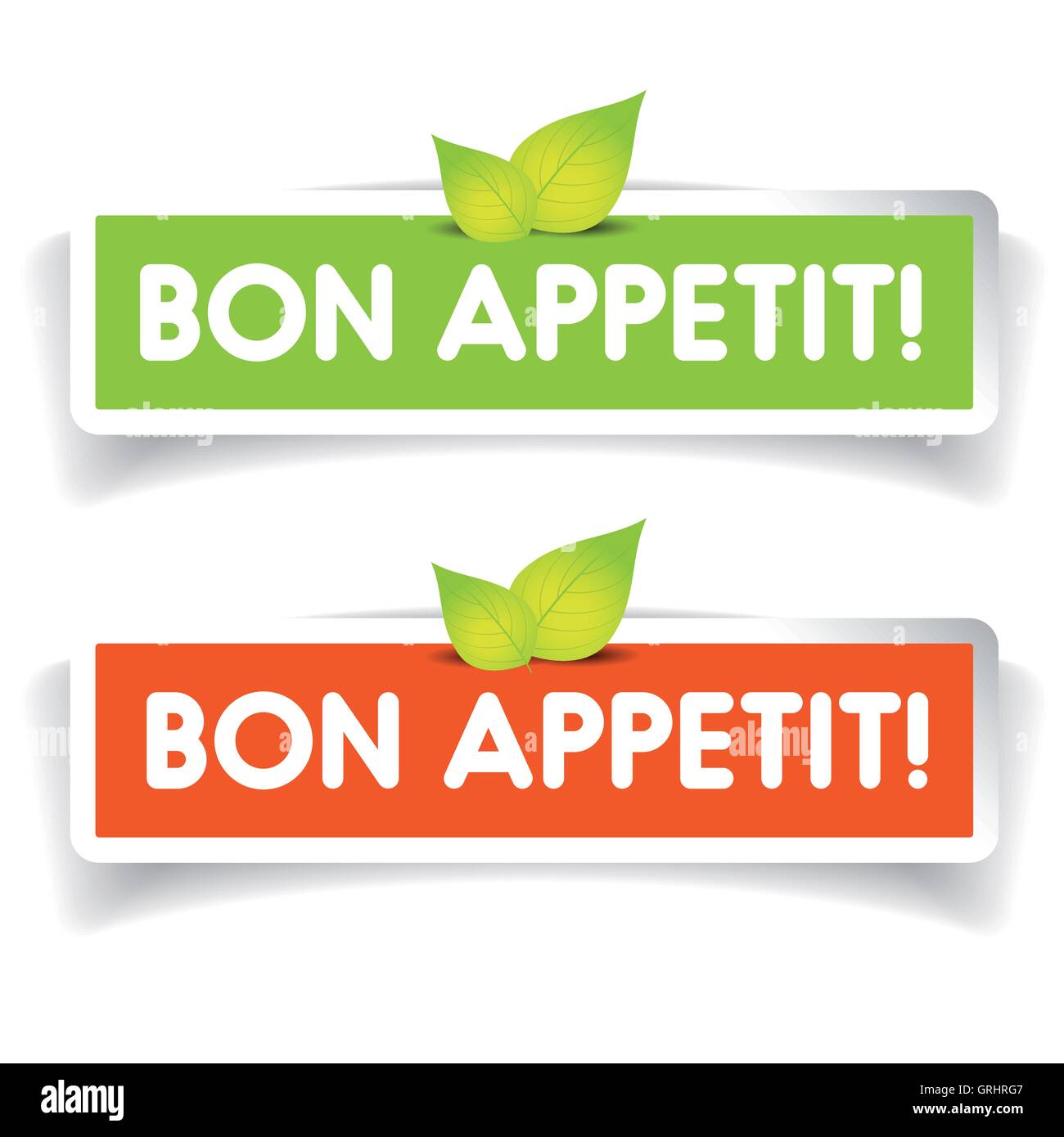 Bon Appetit! label vector Stock Vector Image & Art Alamy