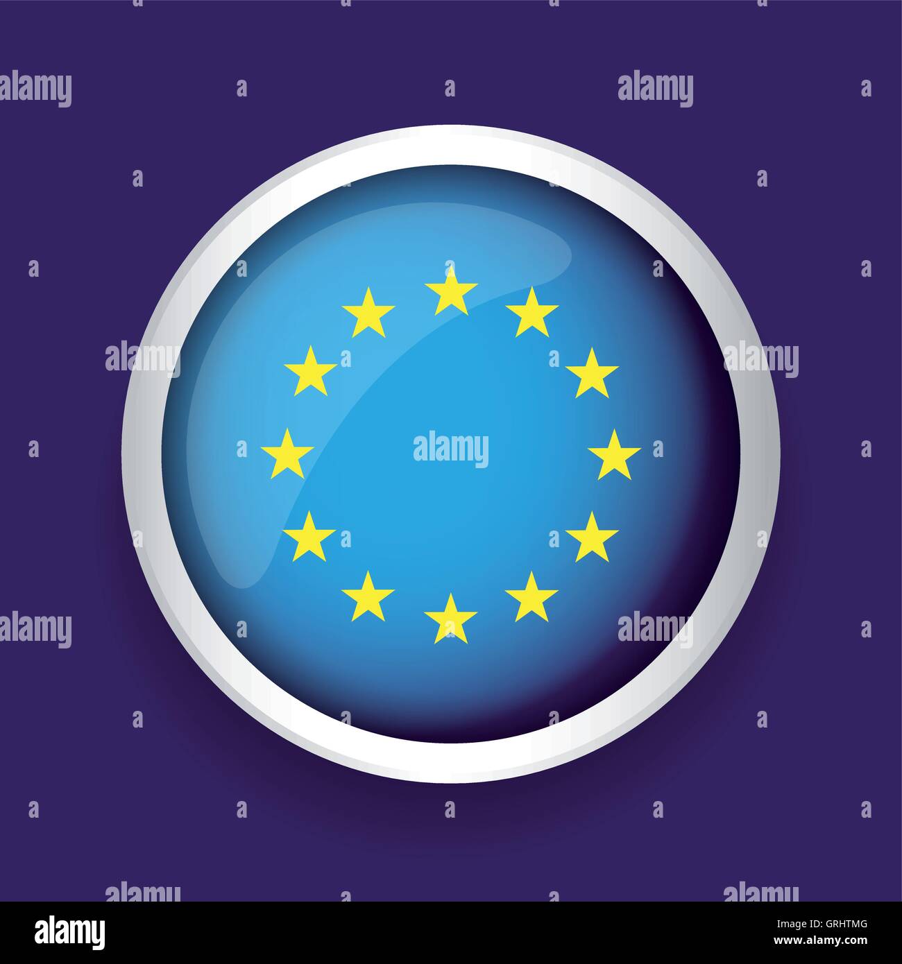 Europe flag (EU) vector Stock Vector Image & Art Alamy