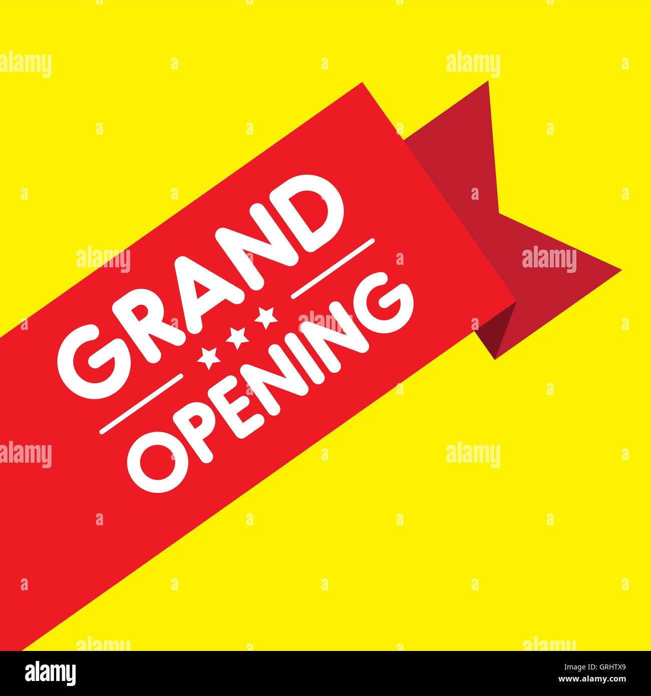 Grand Opening Invitation Label Lettering Stock Vector Image Art Alamy cafe-opening-invitation