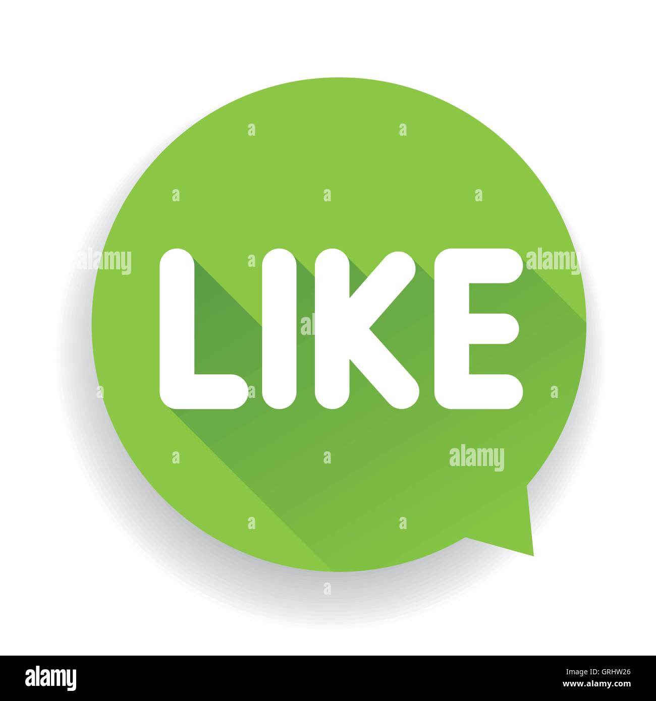 Like button vector sign Stock Vector Image & Art Alamy
