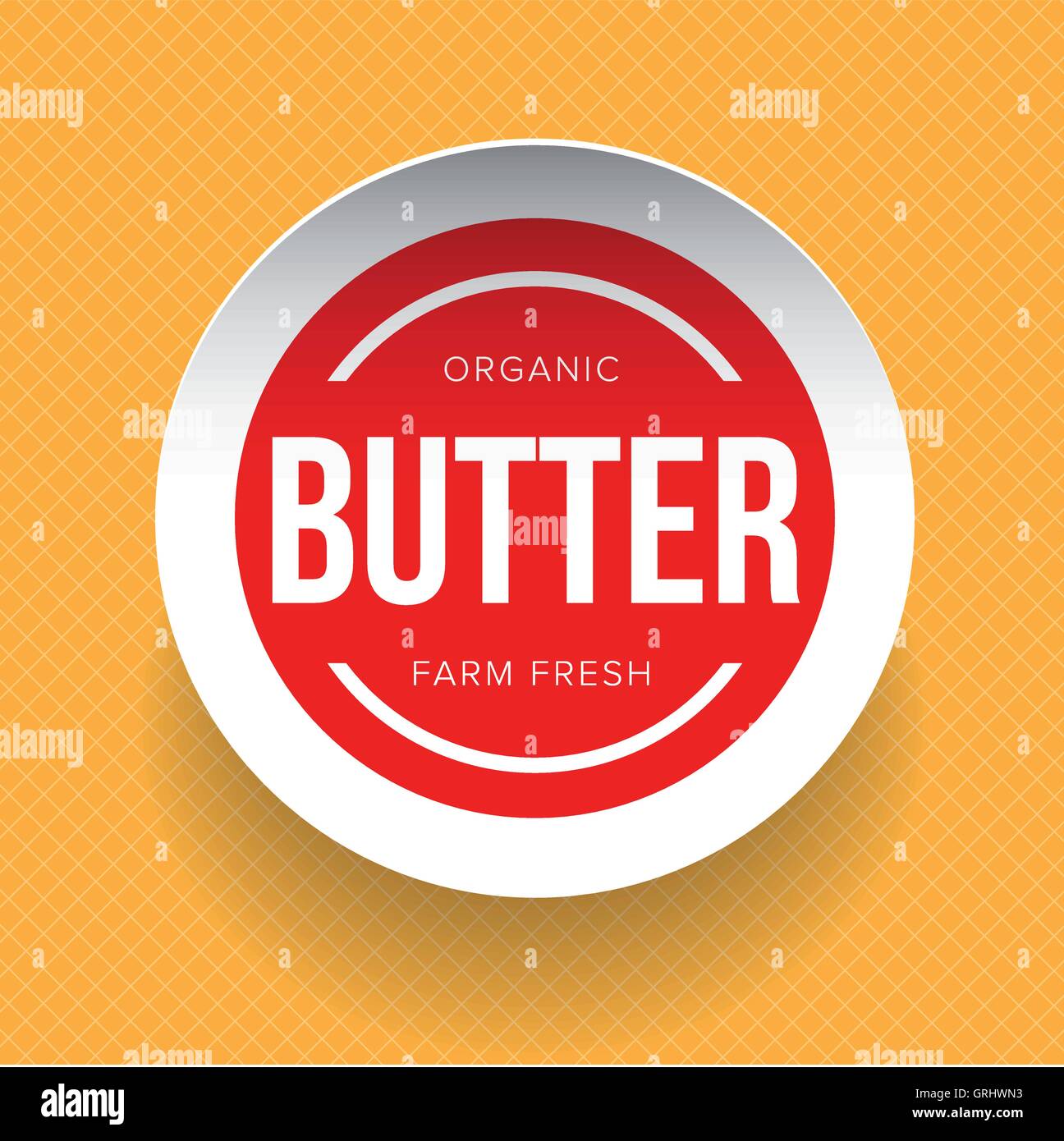 Butter sign vector label Stock Vector Image & Art Alamy