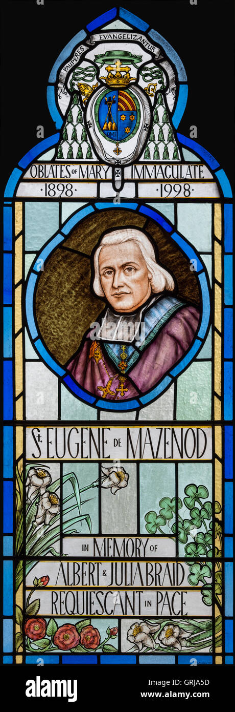 Stained glass bay window High Resolution Stock Photography and Images ...
