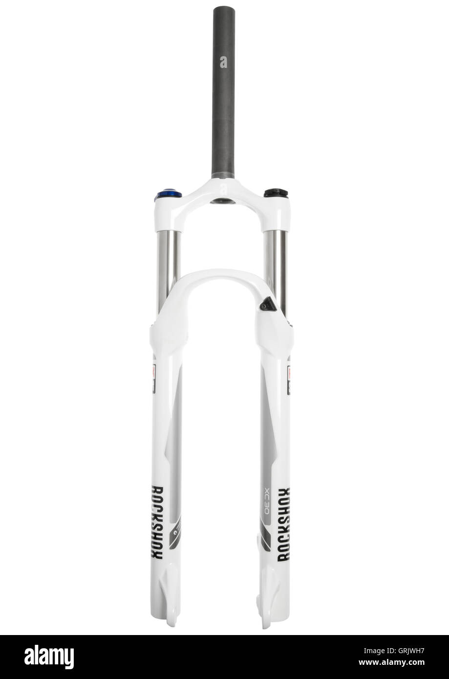 Rockshox XC 30 suspension forks background - Alamy