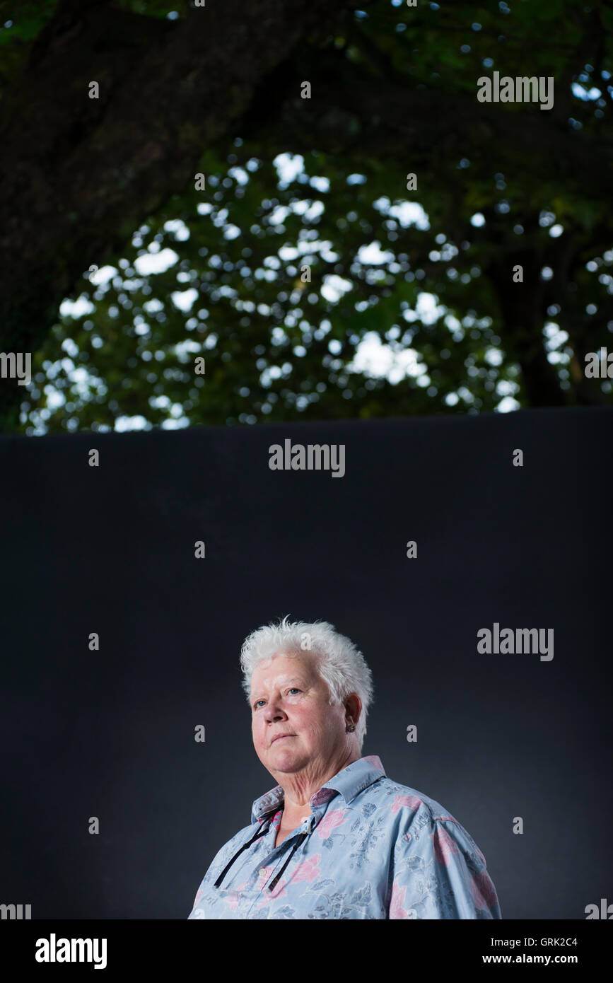 Scottish crime writer Val McDermid Stock Photo - Alamy