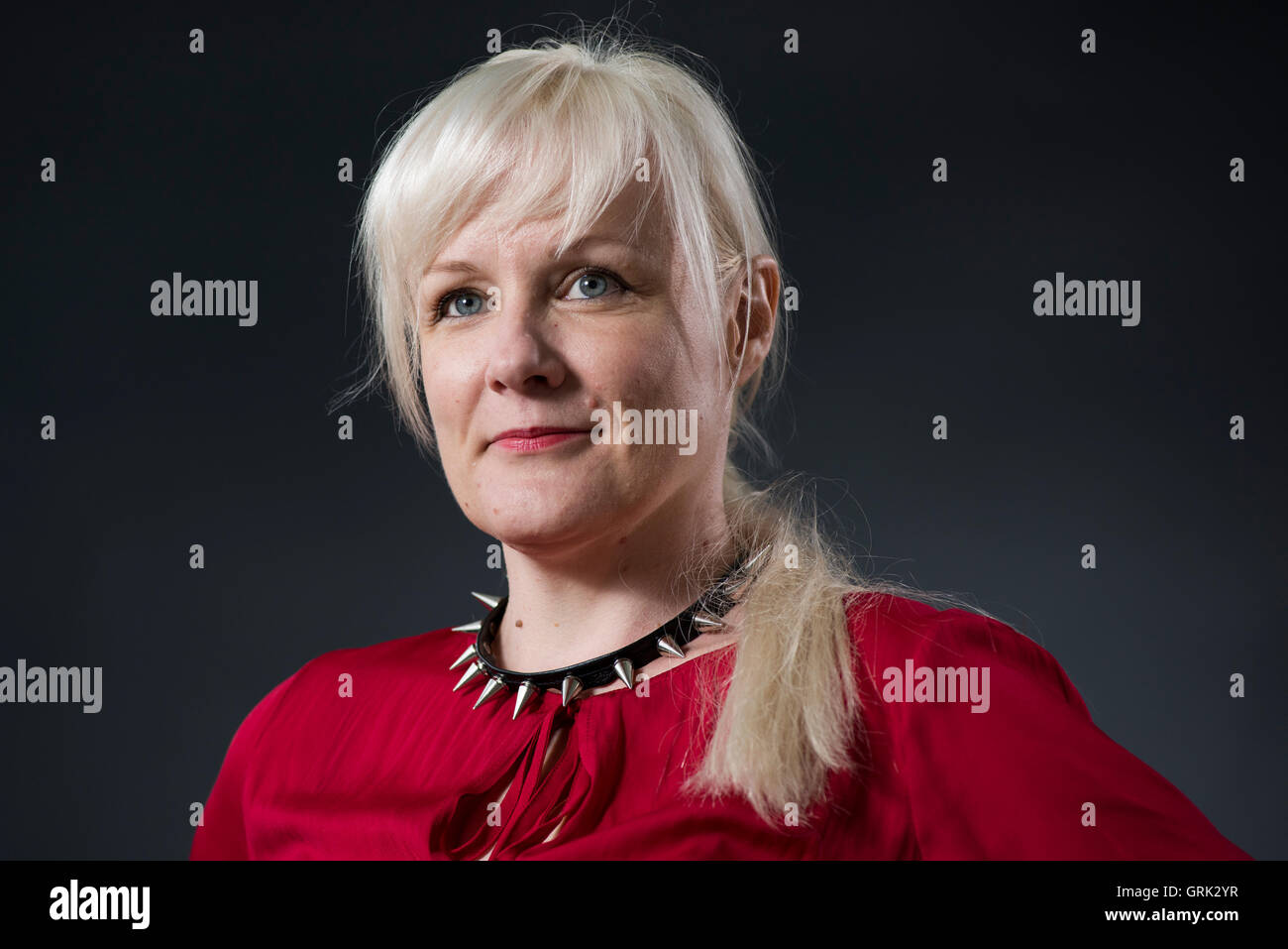 Finnish Writer Kati Hiekkapelto Stock Photo Alamy