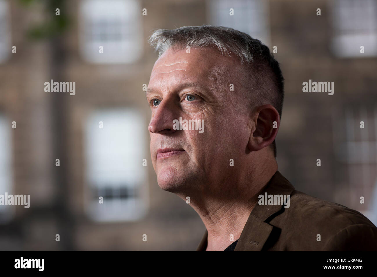 Doctor and poet Iain Bamforth. Stock Photo