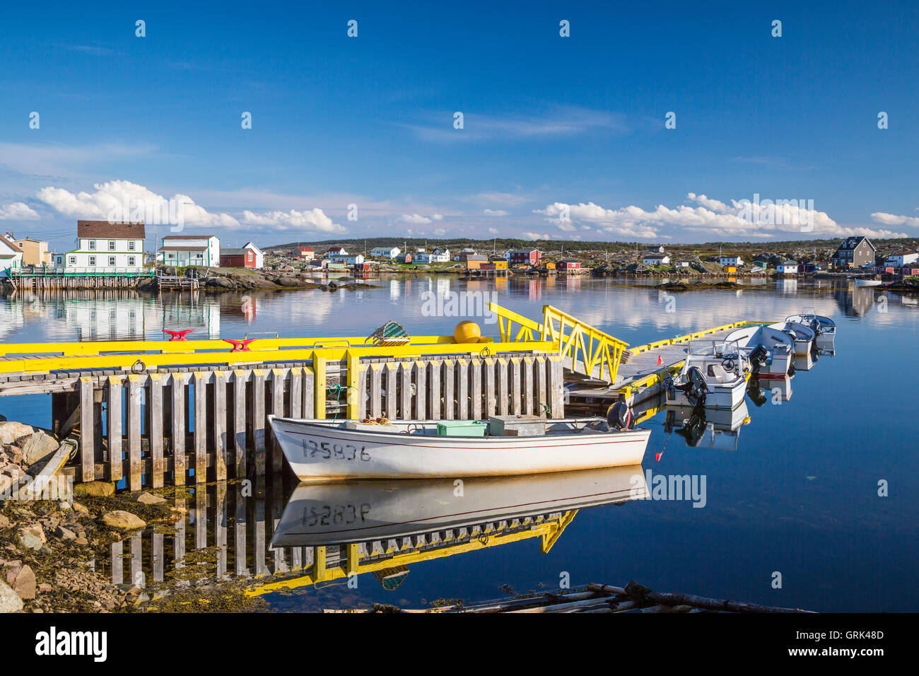 The fishing village of Tilting, Fogo Island, Newfoundland and Labrador