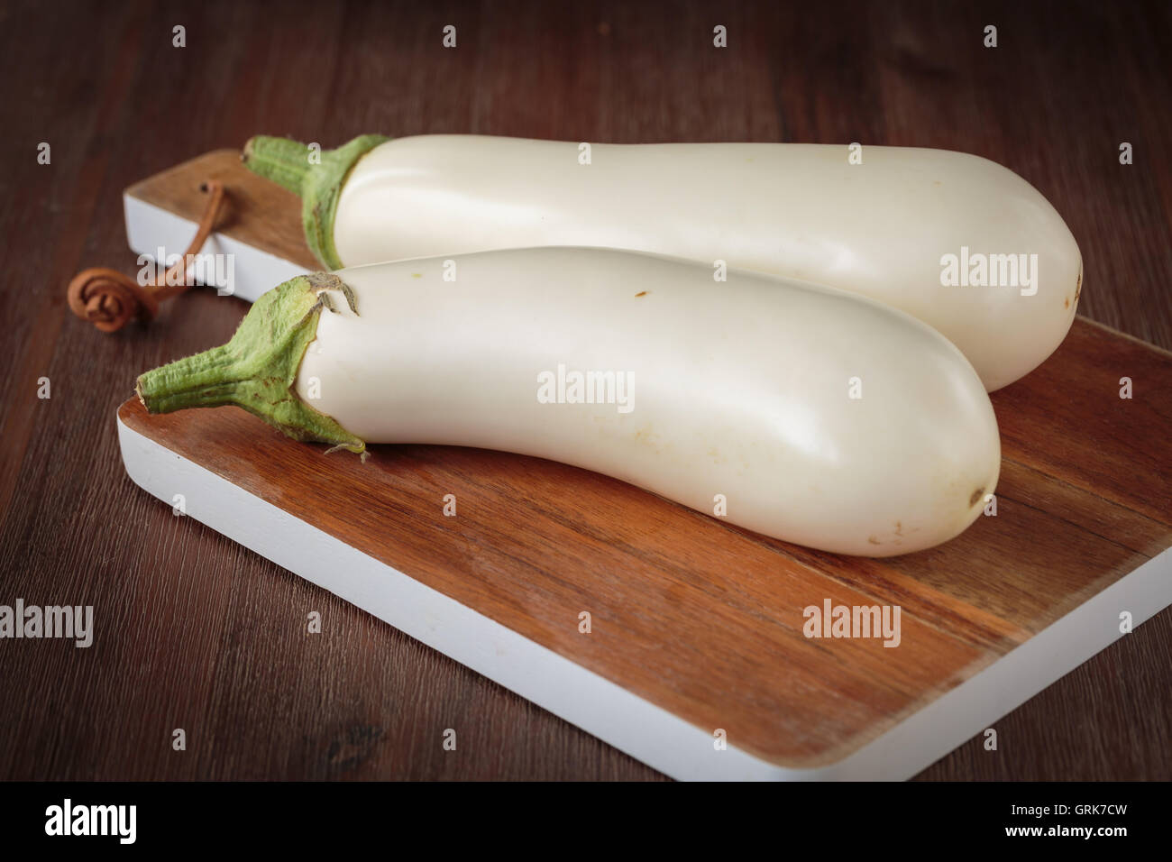 Fresh raw white eggplants for an healthy nutrition Stock Photo Alamy