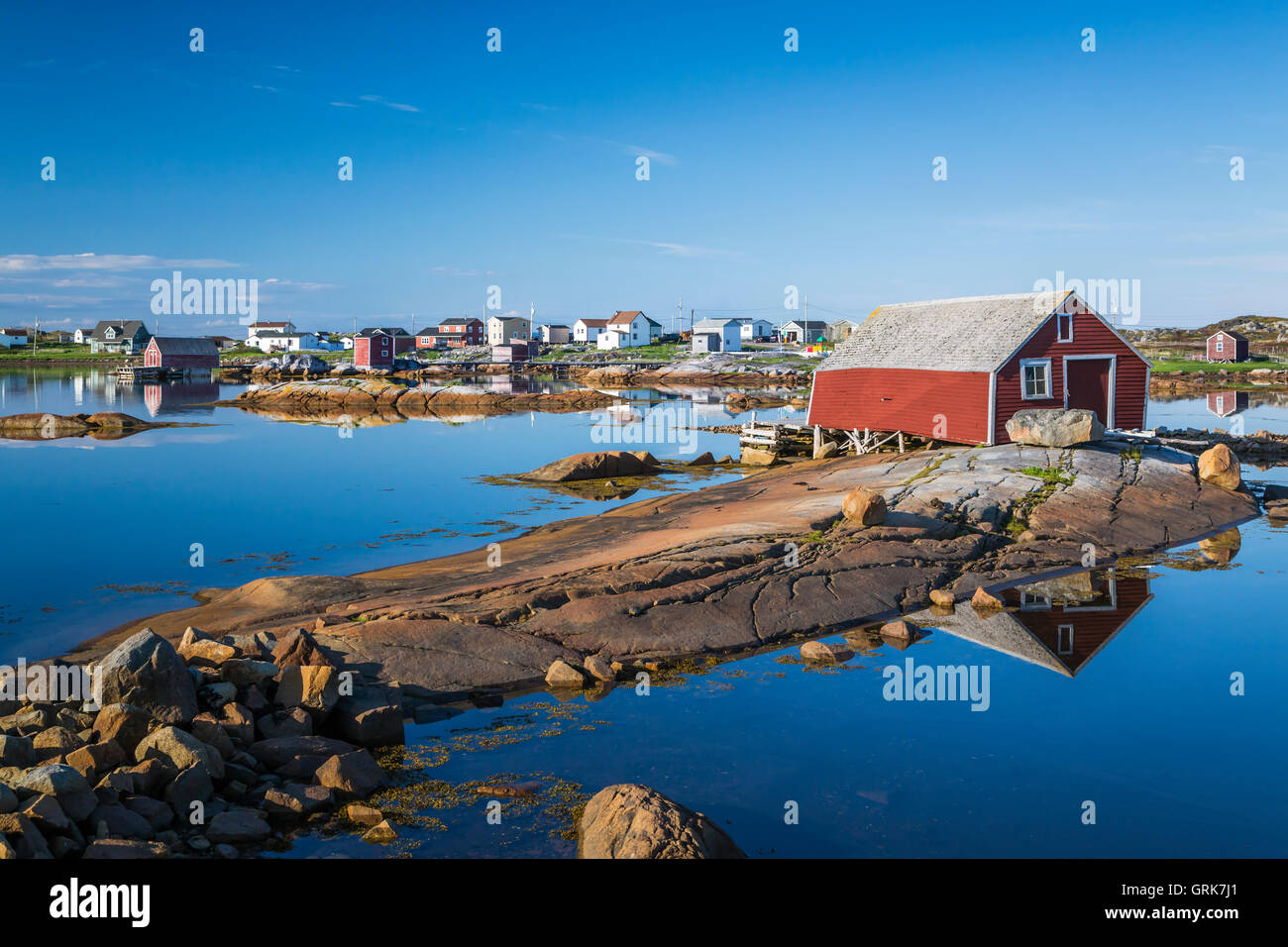 The fishing village of Tilting, Fogo Island, Newfoundland and Labrador