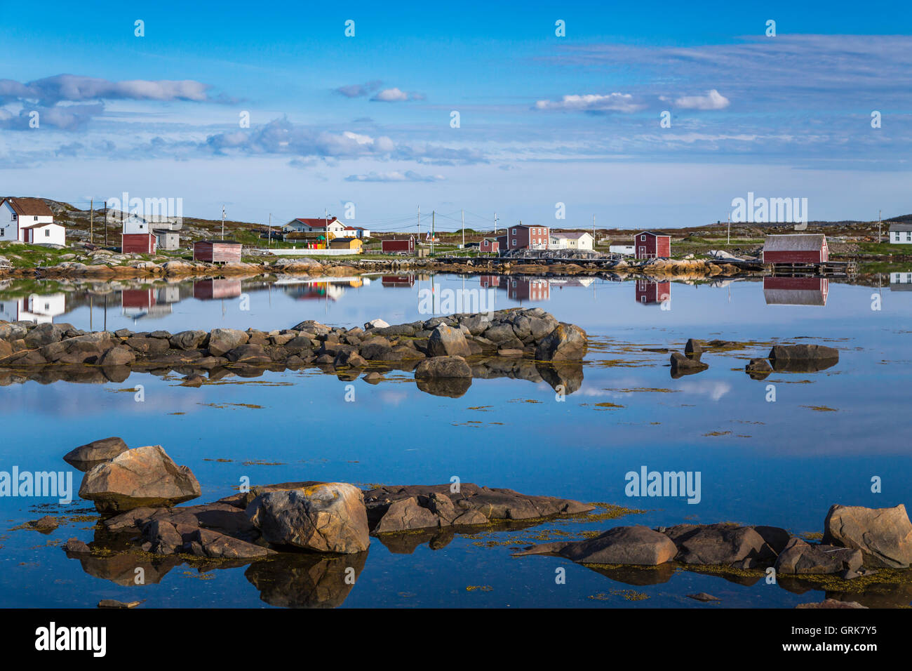 The fishing village of Tilting, Fogo Island, Newfoundland and Labrador
