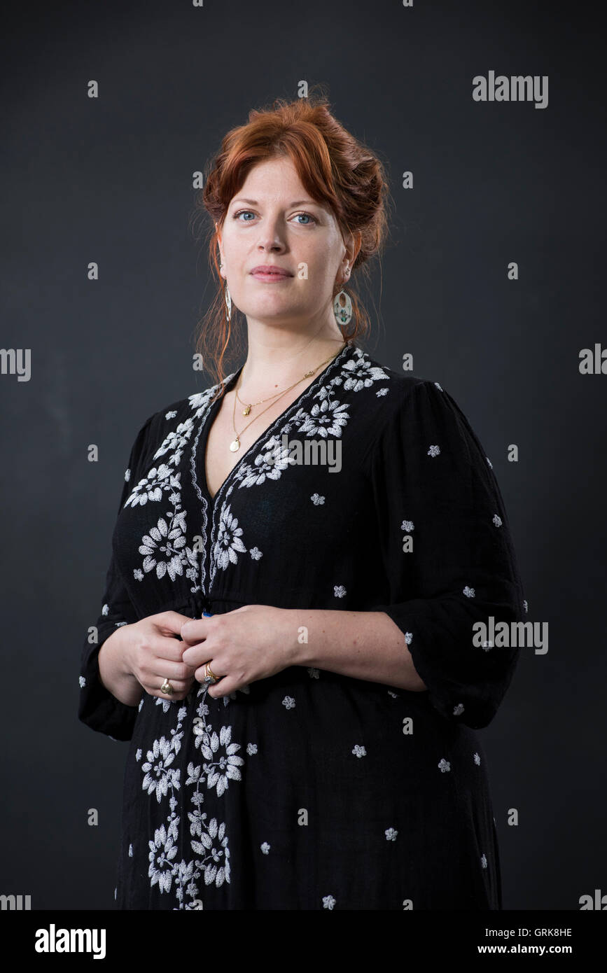 English author, academic, and journalist Sarah Perry. Stock Photo