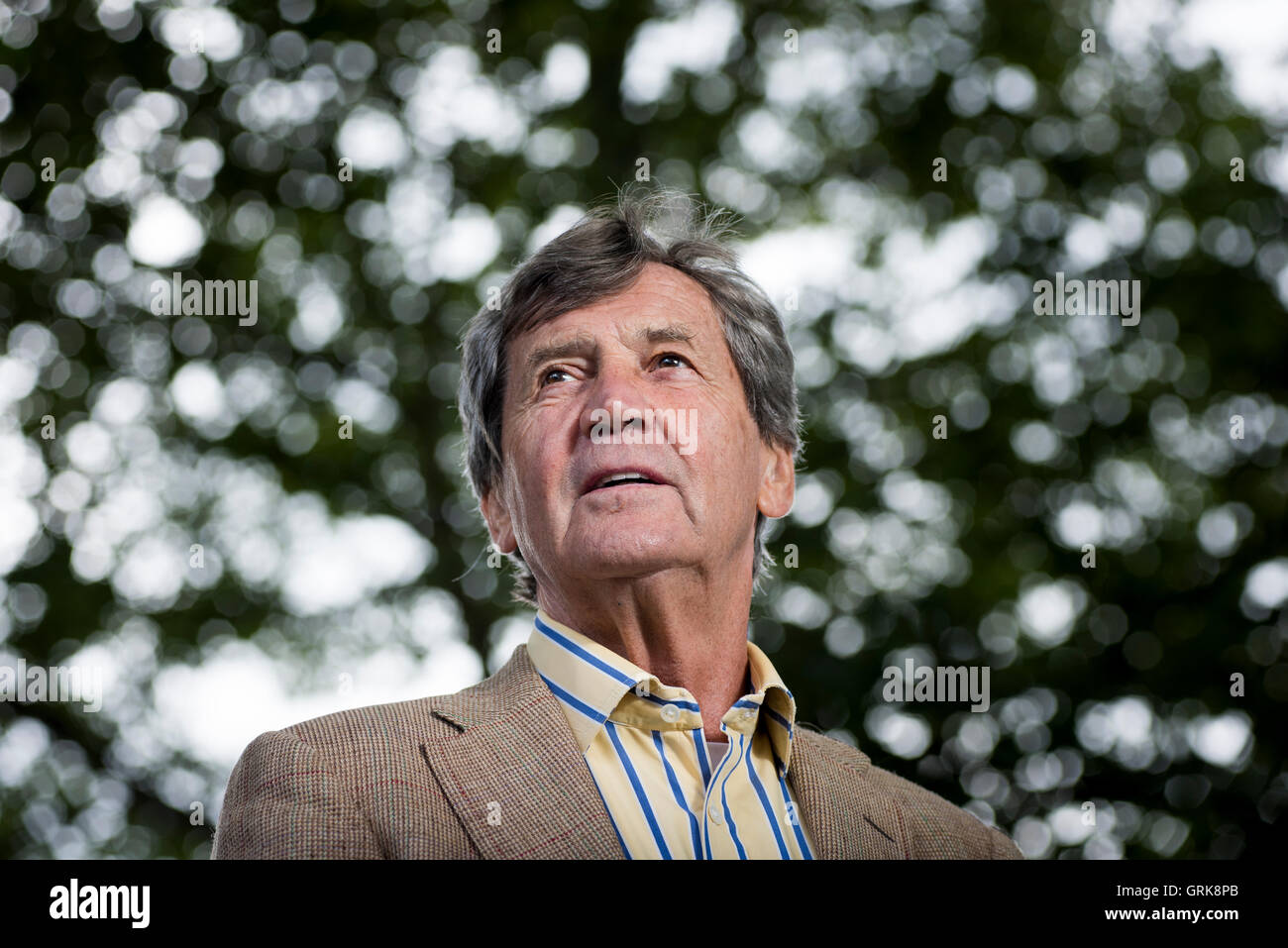 British broadcaster, author and parliamentarian Melvyn Bragg FRSL, FBA, FRS. Stock Photo