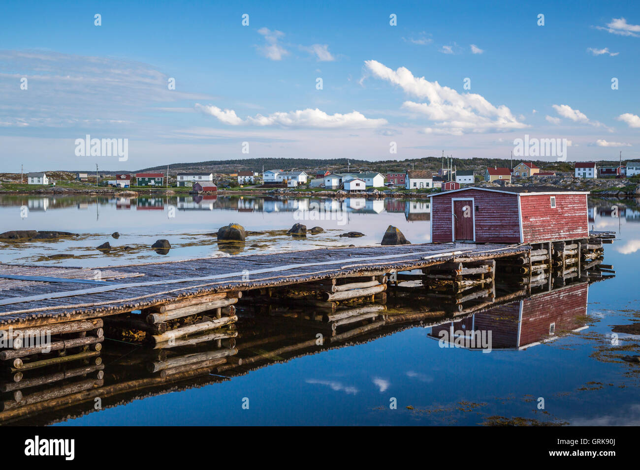 The fishing village of Tilting, Fogo Island, Newfoundland and Labrador