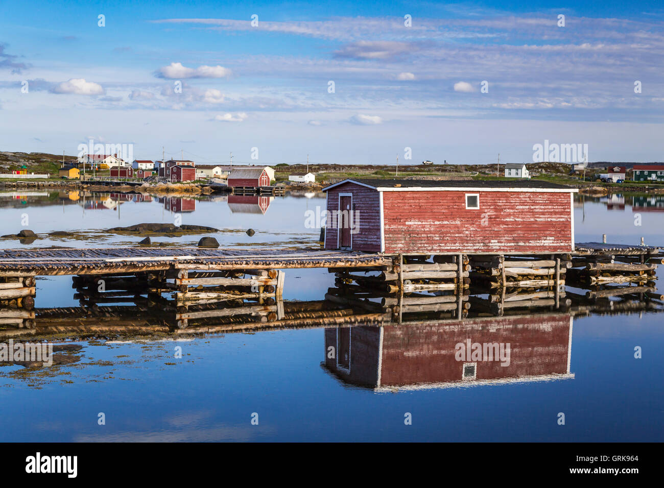 The fishing village of Tilting, Fogo Island, Newfoundland and Labrador