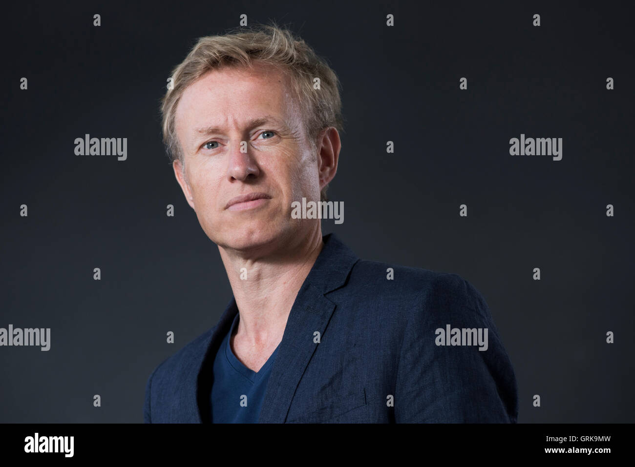 Belgian novelist Peter Terrin Stock Photo - Alamy